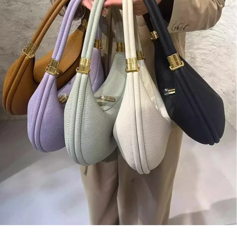 Curved Bag Designer New Matsuyue Series Crescent Hand Bill Shoulder Unlock 4 Kind Of Back Method Niche High Fashion Underarm Bag