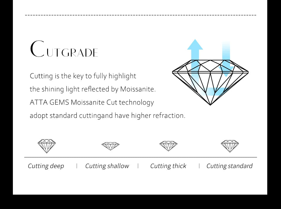 Snowflake Stud Earrings 925 Sterling Silver Jewelry 6.5mm 1.0 Carat Diamond Moissanite Earrings For Women Wedding Gift