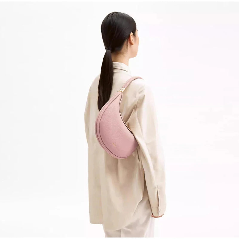 Curved Bag Designer New Matsuyue Series Crescent Hand Bill Shoulder Unlock 4 Kind Of Back Method Niche High Fashion Underarm Bag