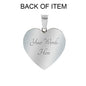 Heart shaped pendent with bracelet